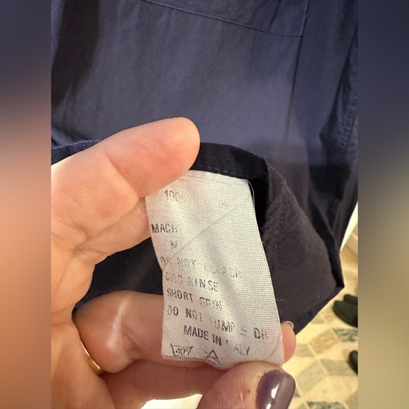 Versace Classic V2 vintage subtle luxury embroidered back shirt size large - Picture 10 of 16